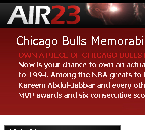 Chicago Bulls Memorabilia